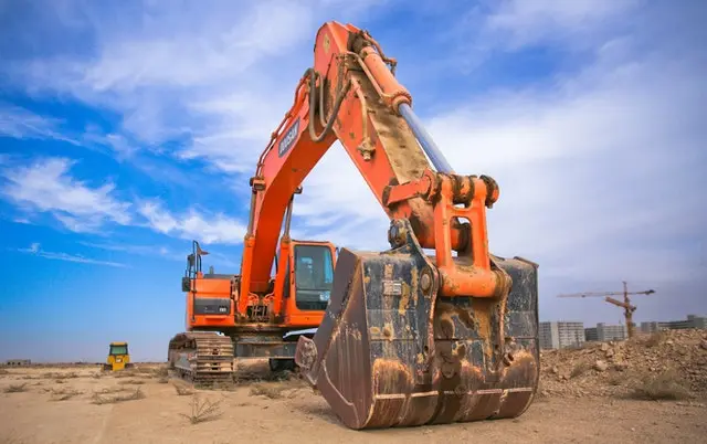 excavator large bucket