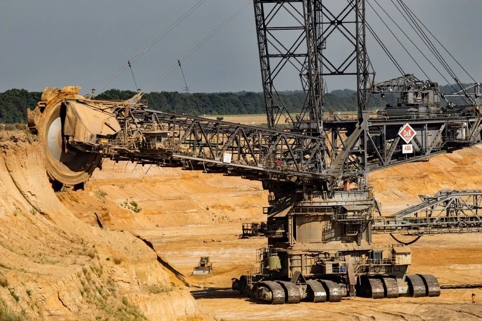 Bucket Wheel Excavator In Action