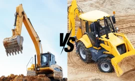 Choosing An  Excavator VS a Backhoe Loader