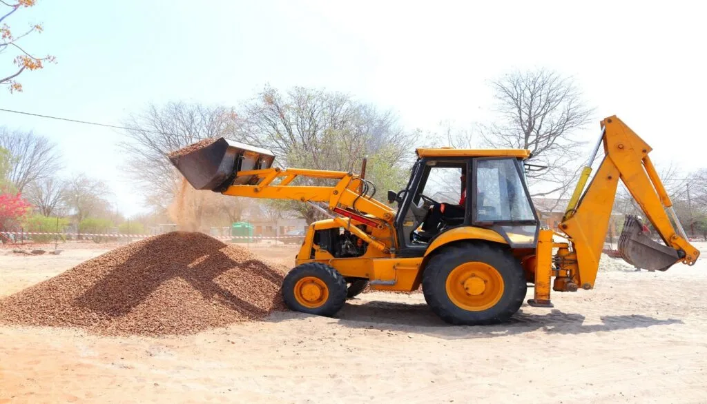 A Backhoe Loader