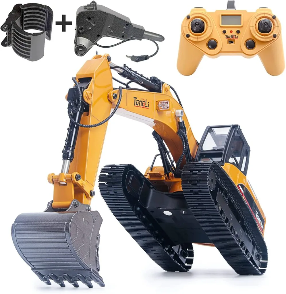 Metal Toy Excavator