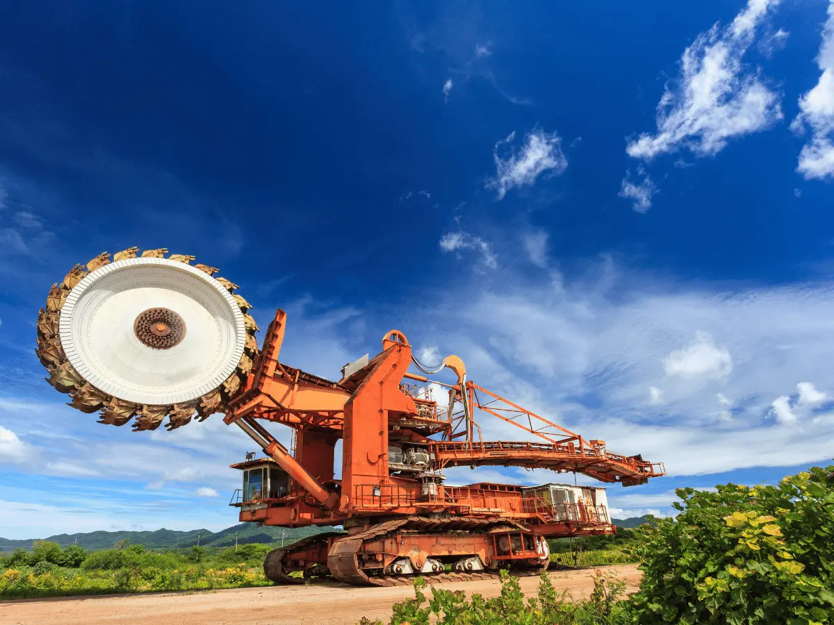 Roles of a Bucket Wheel Excavator