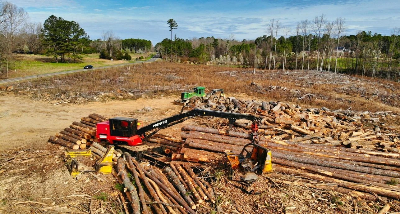 Wood Cutter Excavator