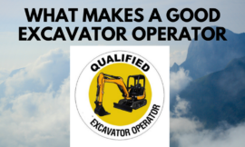 What Makes a Good Excavator Operator