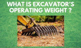 What is Excavator’s Operating Weight