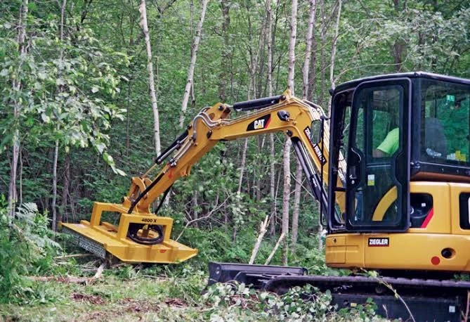 Rotary Excavator Brush Cutters