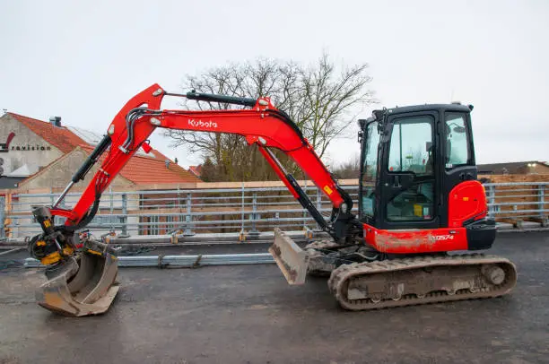 mini excavator-Vordingborg Denmark